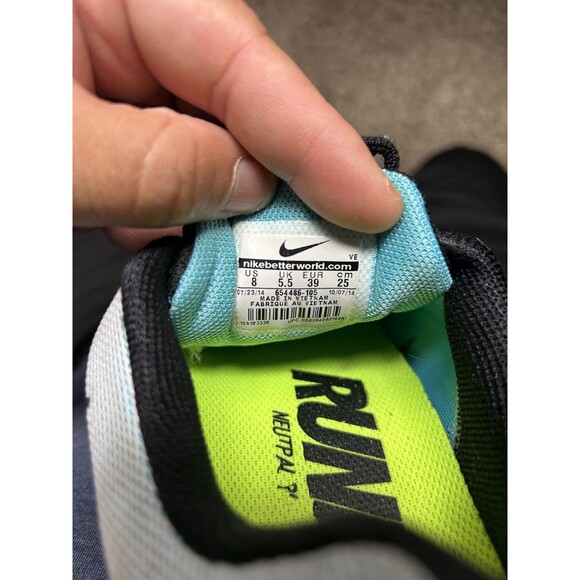 Nike Zoom Pegasus 31 Woman's U.S Size 8 654486-105 Color Blue Pre Owned "Fair" - Picture 11 of 11